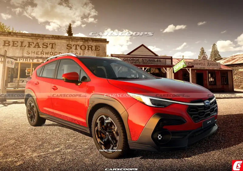 全新斯巴魯XV假想圖 或將於2022年亮相/外觀內飾全麵換新